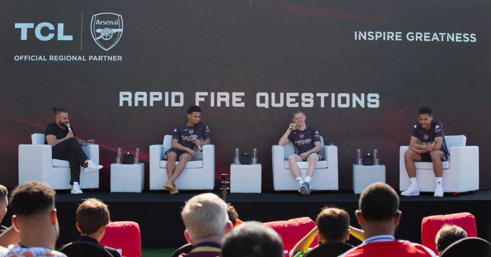 TCL Brings Fans Closer to Their Arsenal&nbsp;Heroes