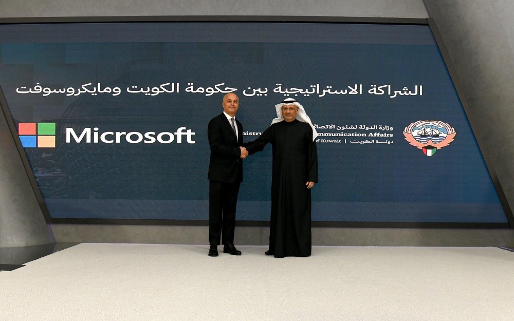 Microsoft strengthens partnership with Kuwait Government, announces intent to establish AI powered Azure Region to accelerate AI transformation and drive economic&nbsp;growth
