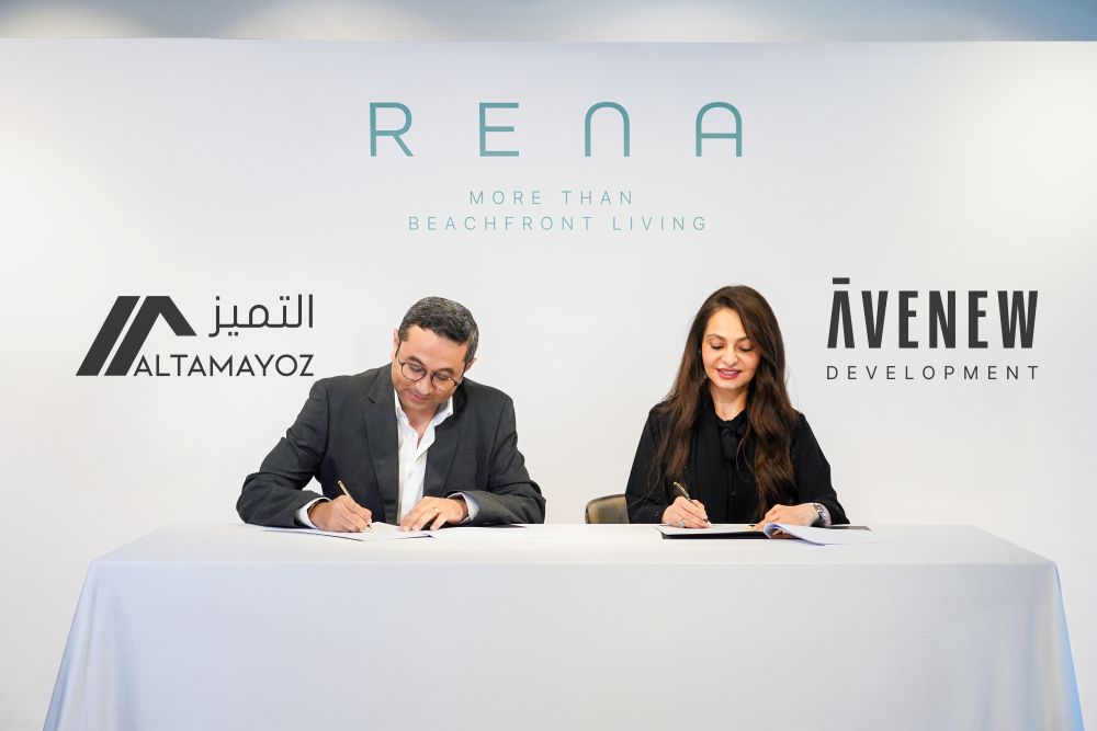 AVENEW Development and Al Tamayoz Contracting Co. LLC Sign Landmark Collaboration for Rena, a Premier Beachfront Development in&nbsp;Dubai