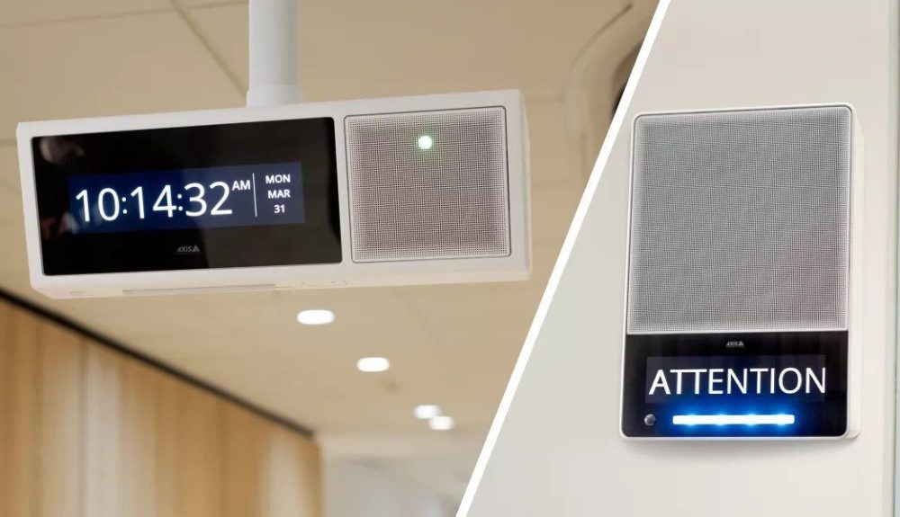 Axis Communications Announces Two Multifunctional Display&nbsp;Speakers