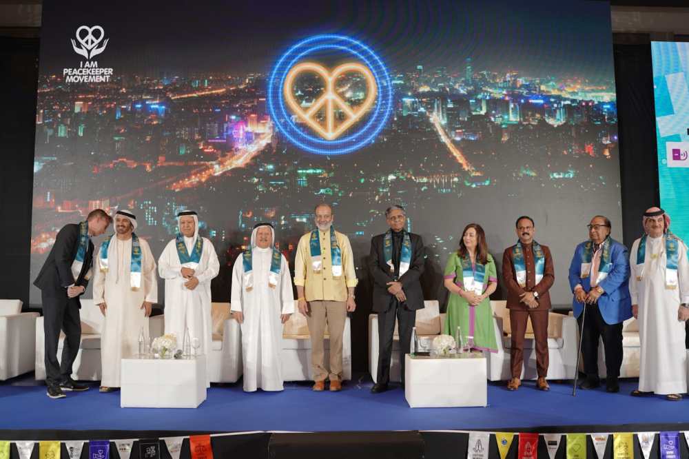 Record 10 ‘Chief Guests’ – including two Nobel Peace Laureates – launch ‘I Am Peacekeeper’ Movement, headquartered in&nbsp;Dubai