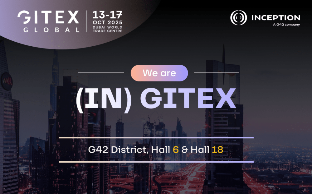 Inception to Showcase Cutting-Edge AI Solutions to the Global Stage at GITEX GLOBAL&nbsp;2025