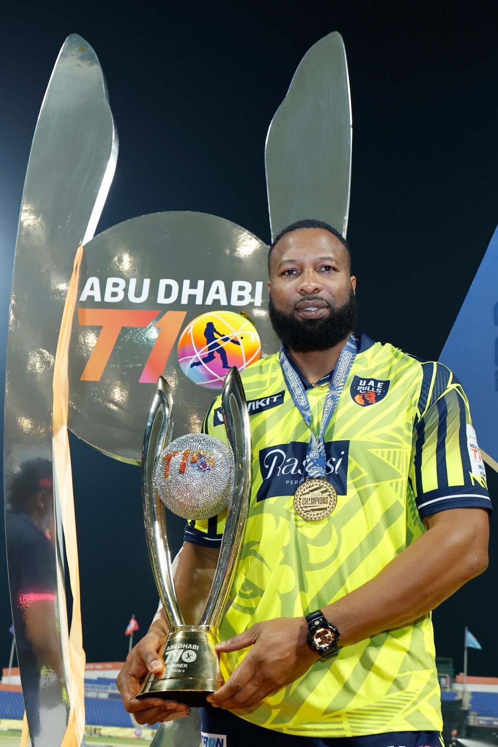 “The Abu Dhabi T10 is so challenging, it’s a huge achievement that we won it,” says Tim&nbsp;David.