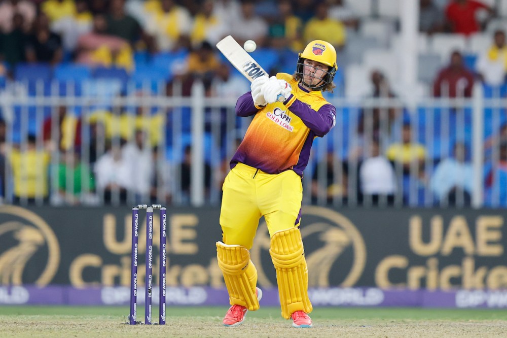 MI Emirates ride on Romario Shepherd’s all-round performance to beat Sharjah Warriorz by four&nbsp;runs