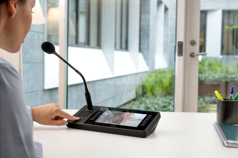 Axis Communications announces video support for the AXIS C6110 Network Paging&nbsp;Console